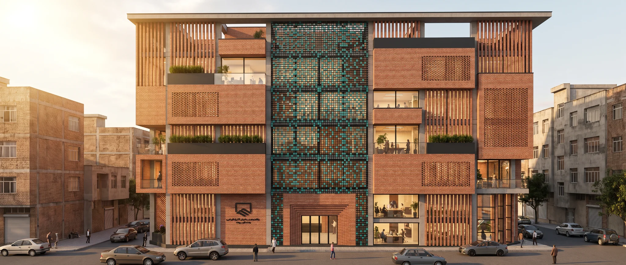 تصویر پروژهٔ ساختمان نظام مهندسی شهر مهاباد