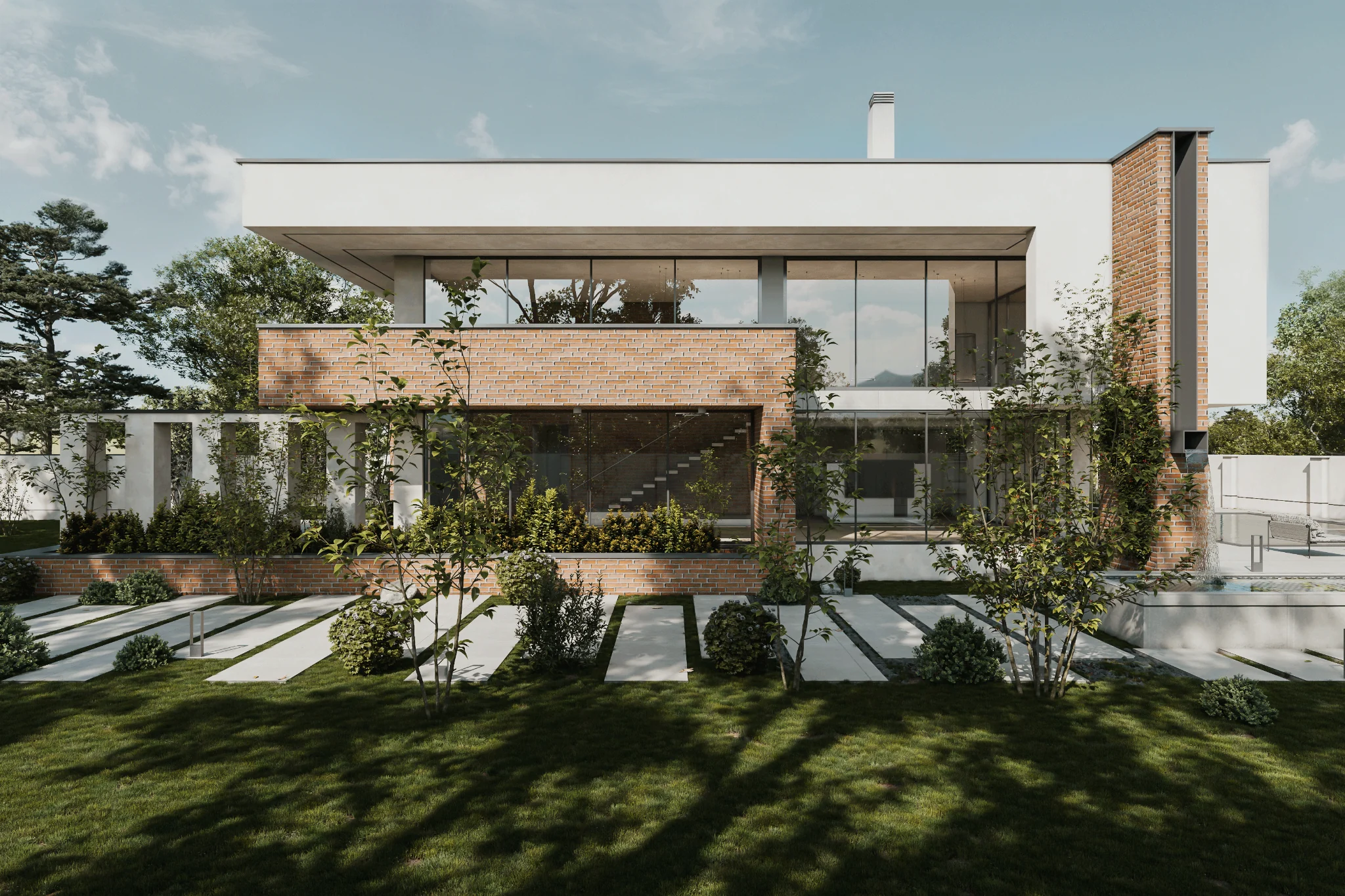 Private Villa — Villa within the garden