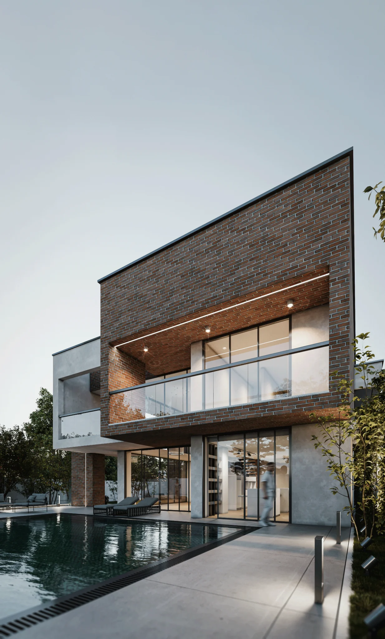Private Villa — Upper terrace above the pool