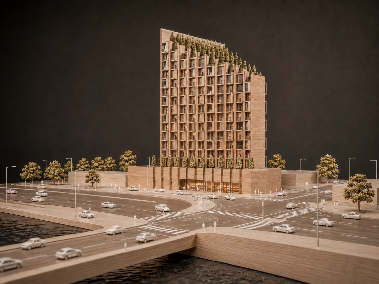 Zivieh Stepped Garden Tower — Zivieh Stepped Garden Tower